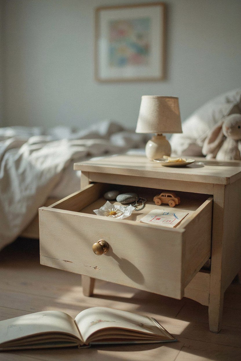 A single private drawer belonging to one child